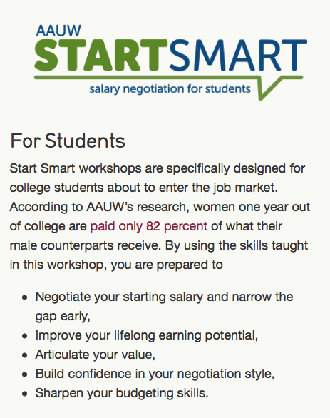 START SMART and WORK SMART | AAUW Doylestown (PA) Branch